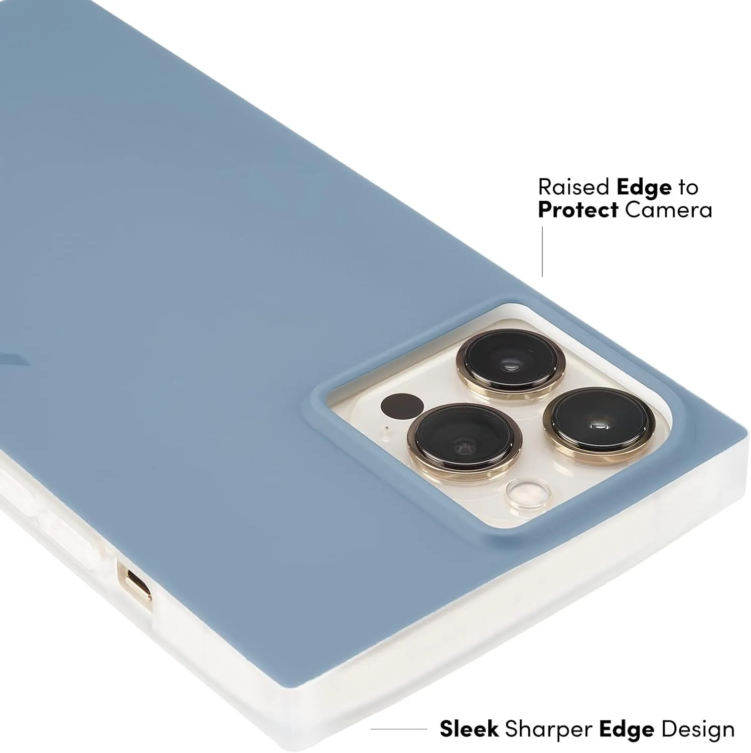 Case-Mate BLOX iPhone 13 Case - Ink Blue [10FT Drop Protection] [Compatible with MagSafe] Magnetic Phone Case for iPhone 13 6.1", Anti-Scratch, Shockproof, Matte Finish, Slim Fit, Lightweight
