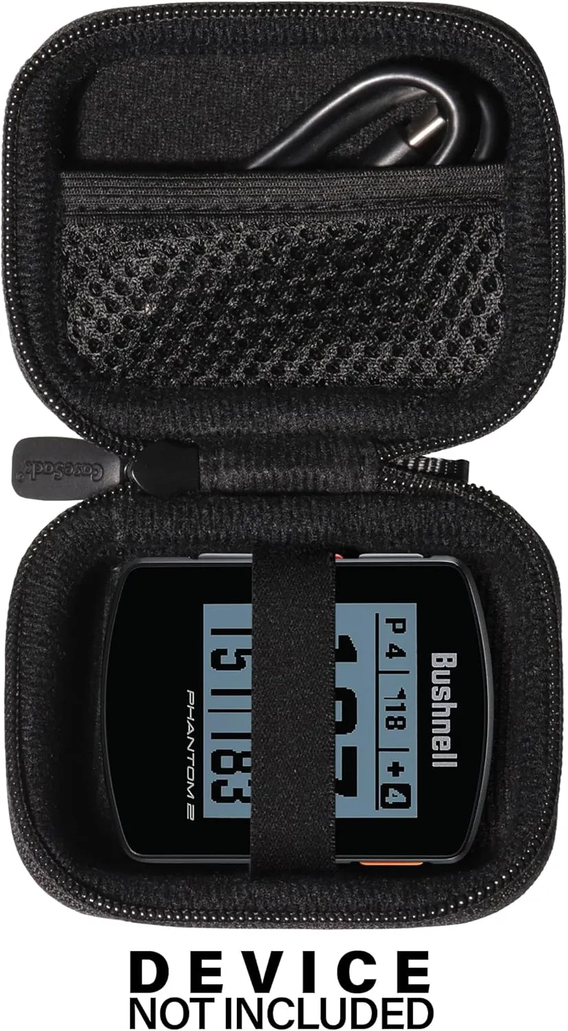 CaseSack Golf GPS Case for Bushnell Phantom 3 Handheld Golf GPS, Phantom 2, Phantom, Neo Ghost Golf GPS, Garmin 010-01959-00 Approach G10