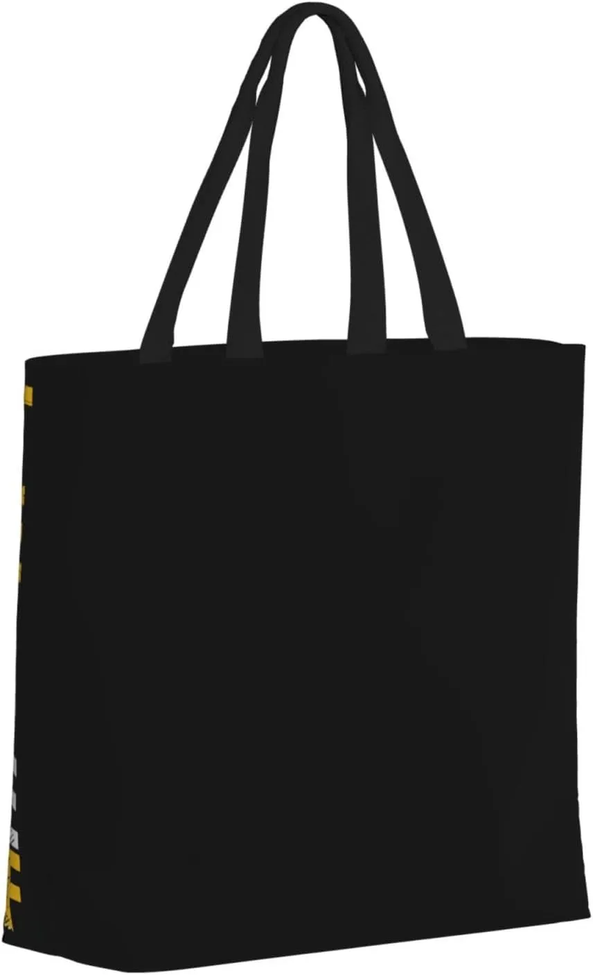 Cat Tote Bag For Women – Large, Reusable, And Portable With Zipper For Shopping, Beach, Travel, And Daily Use