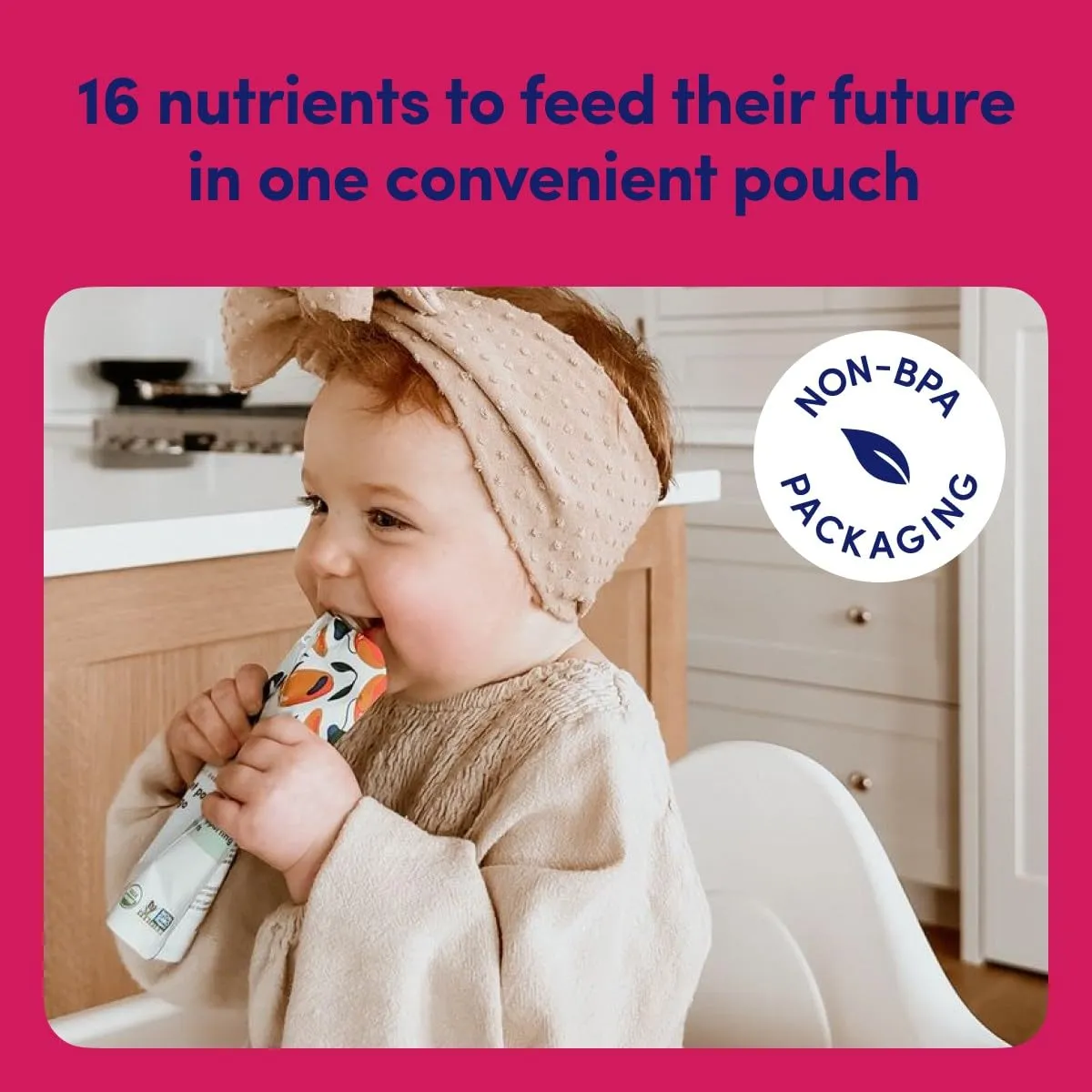 Cerebelly Baby Food Pouches – Organic Dairy Free Smoothies for Toddlers | No Added Sugar, Fiber, Non-GMO | Baby Smoothie Pouches | 4 Ounce BPA-Free Pouch | Spinach Strawberry Banana | 6 Count
