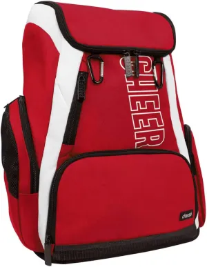 chassé Cheerleading Backpack for Cheerleaders - Large Cheer Bag for Sports, School, and Travel