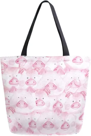 Chic Fashion Floral Pattern Extra Large Shoulder Tote Bag for Beach Travel Weekender Gym Grocery Shopping