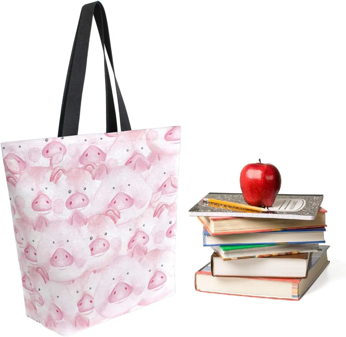 Chic Fashion Floral Pattern Extra Large Shoulder Tote Bag for Beach Travel Weekender Gym Grocery Shopping
