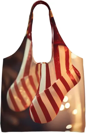 Christmas elements Shoulder bag - convenient to carry, suitable for shopping, work and study