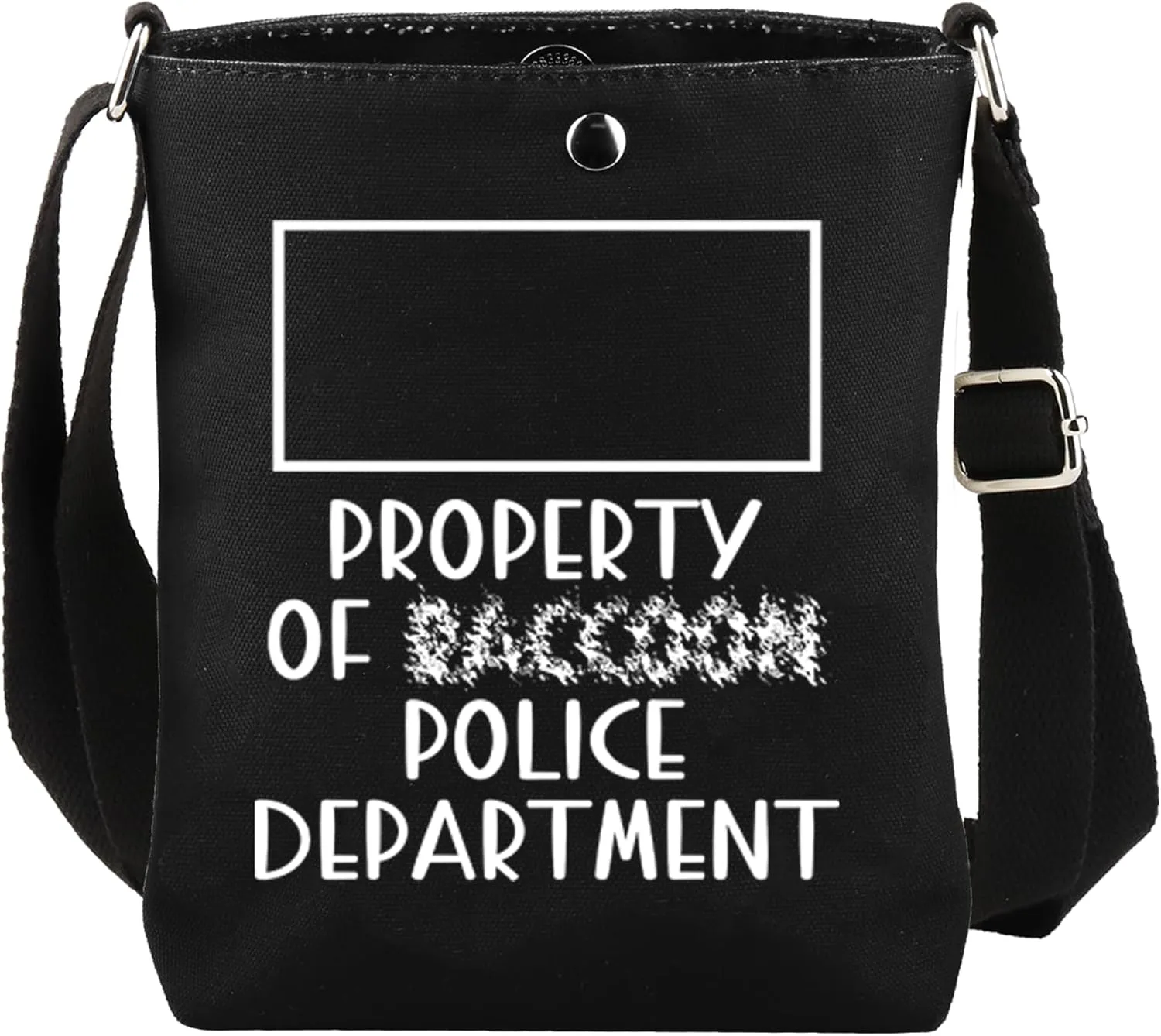 CMNIM R-Evi Gamer Gifts R-Evi Property of Raccoon Police Department Crossbody Bag RPG Game Inspired Gifts R-Evi Fan Purse