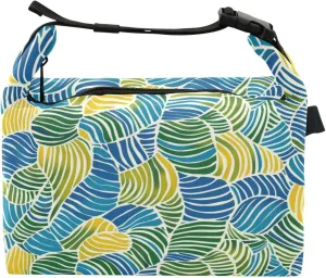 Colorful Abstract Geometric Shapes Lunch Bags for Girls Reusable Family Food Bag for Outdoor Camping