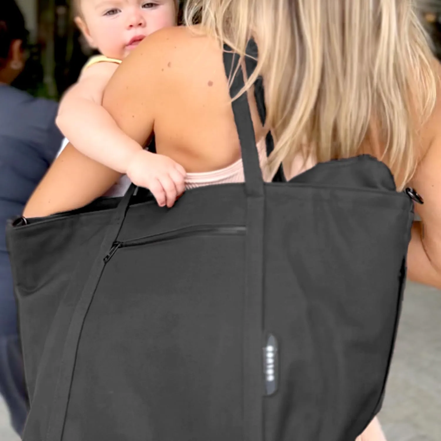 Colugo Diaper Bag Tote, Waterproof Large Baby Diaper Bags, Mommy Maternity Travel Bag, Baby Bags for Mom, Travel Diaper Tote