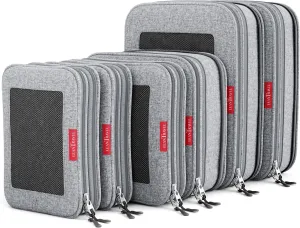 Compression Packing Cubes for Travel Organizers with Double Zipper, LeanTravel