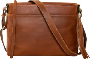 Concealed Carry Josie Purse with Locking Concealment and Universal Holster for Firearm