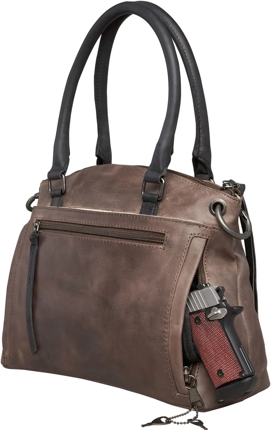 Concealed Carry Whitley Leather Satchel