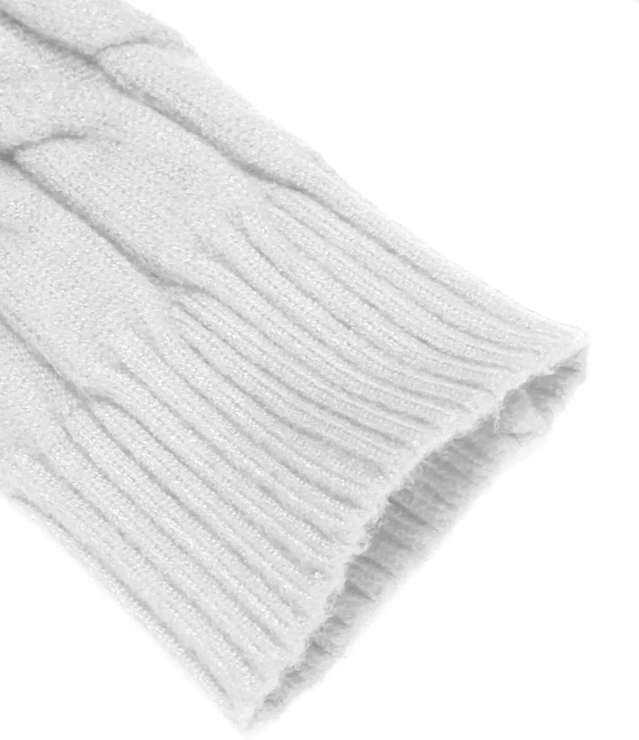 COOFANDY Men's Slim Fit Turtleneck Sweater Casual Twisted Knitted Pullover Sweaters