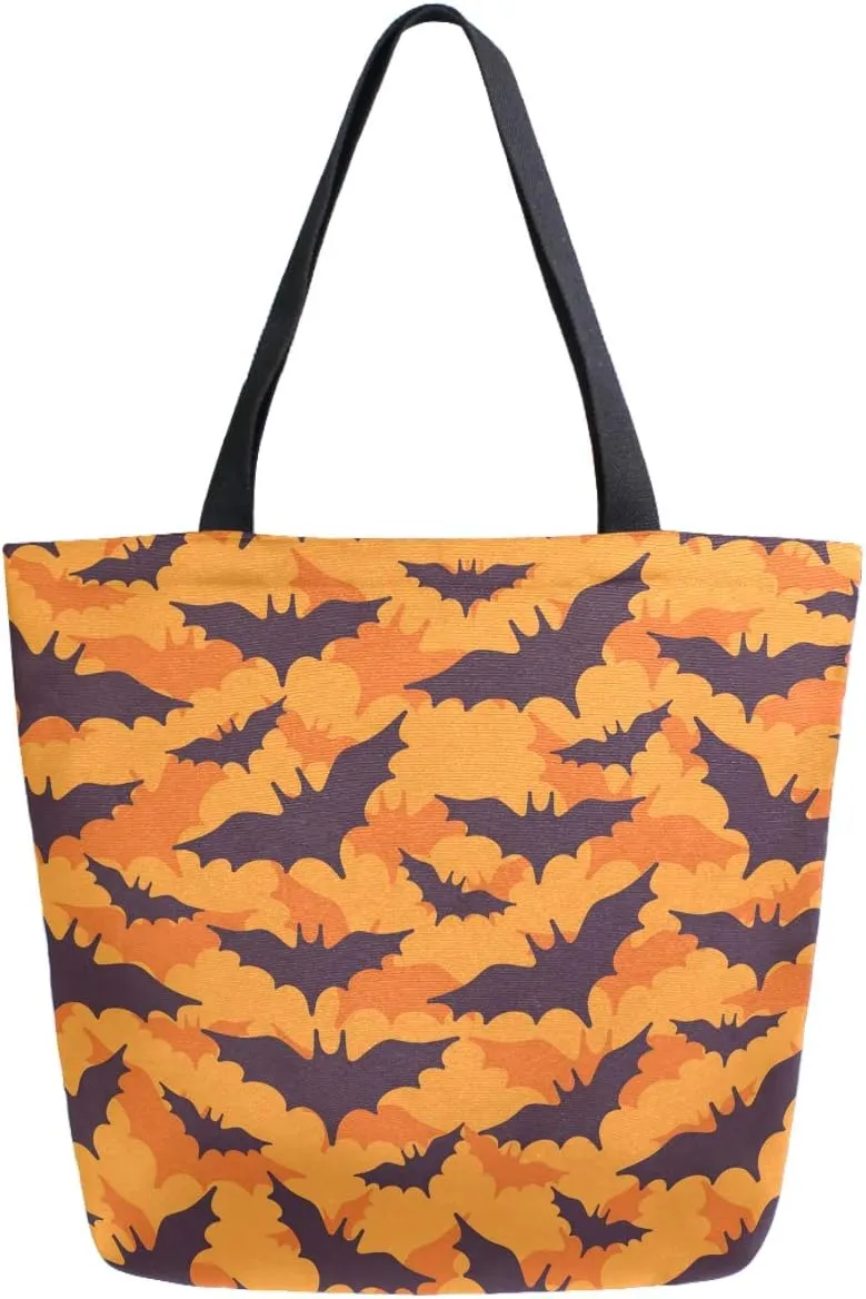 Cool Printed Extra Large Shoulder Tote Bag for Beach Travel Weekender Gym Reusable Grocery Shopping