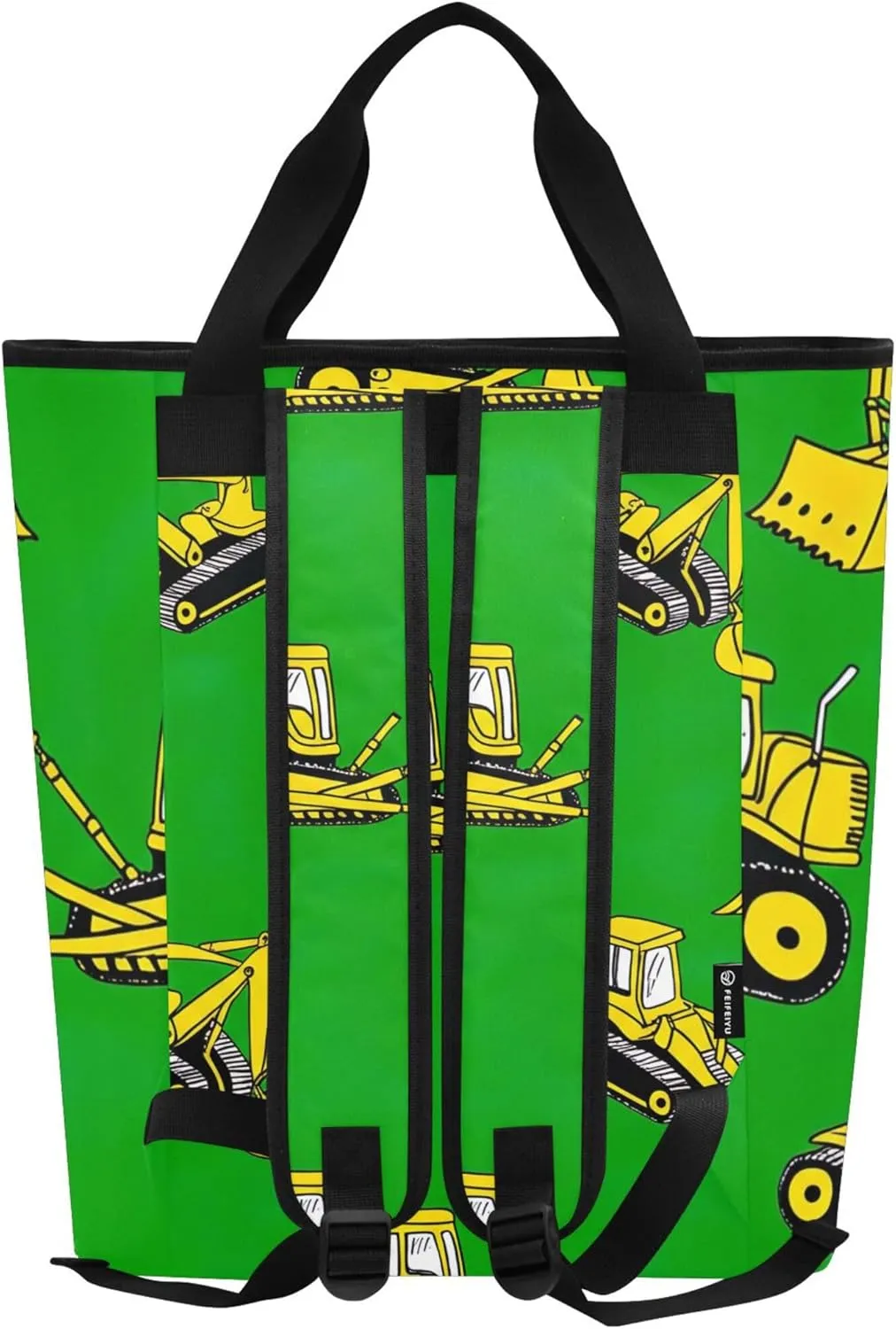Cooler Bags Romantic Panda Valentine Cupcake Insulated Bags for Travel 36 Cans Soft Insulated Tote Backpack for Travel