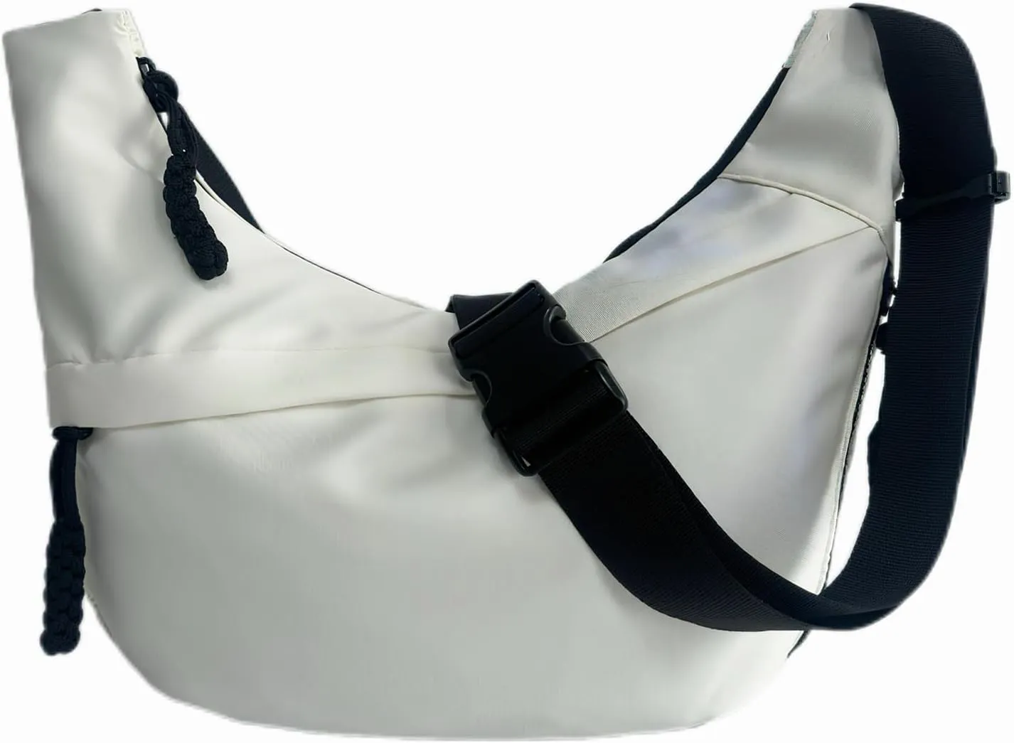 Crescent Bag for Women Men Luna Crossbody Hobo Bags Nylon Moon Dumpling Bag Adjustable Shoulder Lightweight