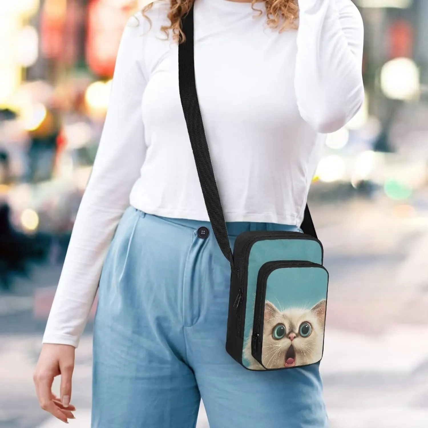 Crossbody Bag for Women Custom Cell Phone Purses Travel Pouch Shoulder Bag for Women
