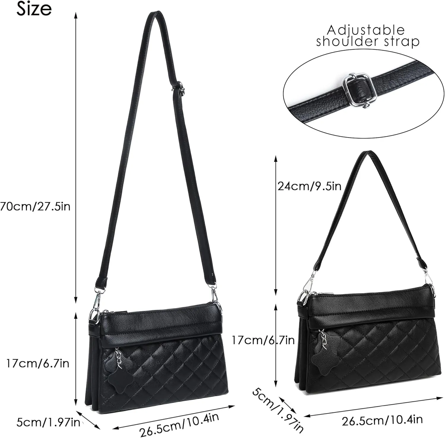 Crossbody Bags for Women Handbags, PU leather satchel Shoulder Bag Tote Bag Clutch Purse (Apricot)