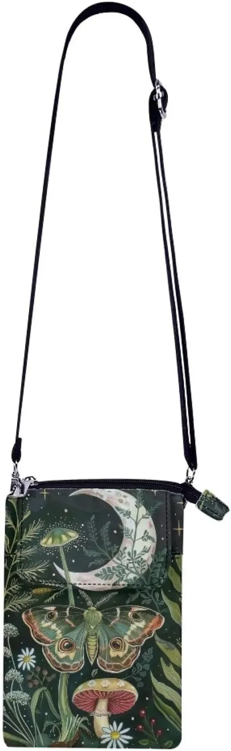 Crossbody Messenger Bag for Women Small Diagonal Bag Canvas Shoulder Bag Wallet Purse