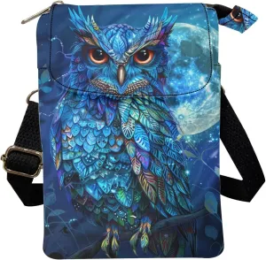 Crossbody Messenger Bag for Women Small Sling Bag Canvas Shoulder Bag Wallet Purse