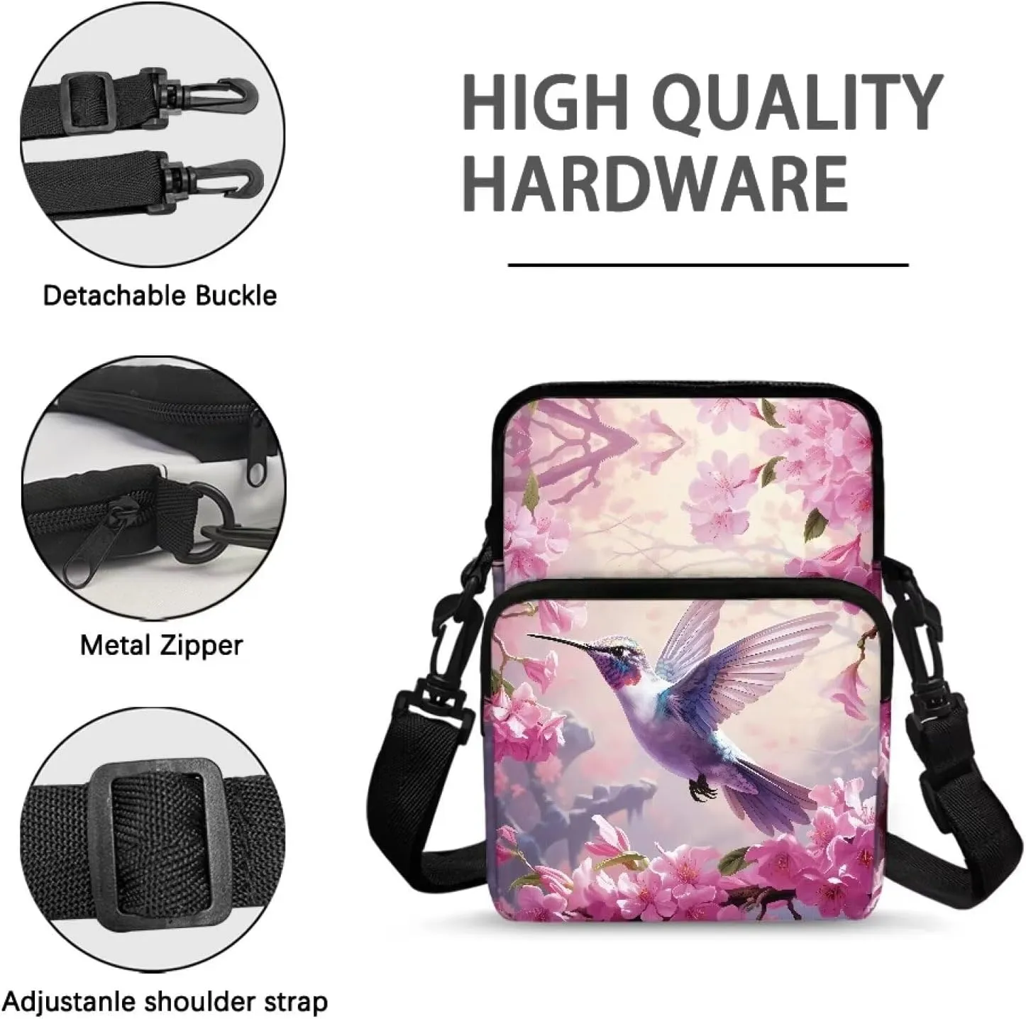 Crossbody Phone Bag Shoulder Arm Bag Cell Phone Purse Key Holder Credit Card Organiser Wallet