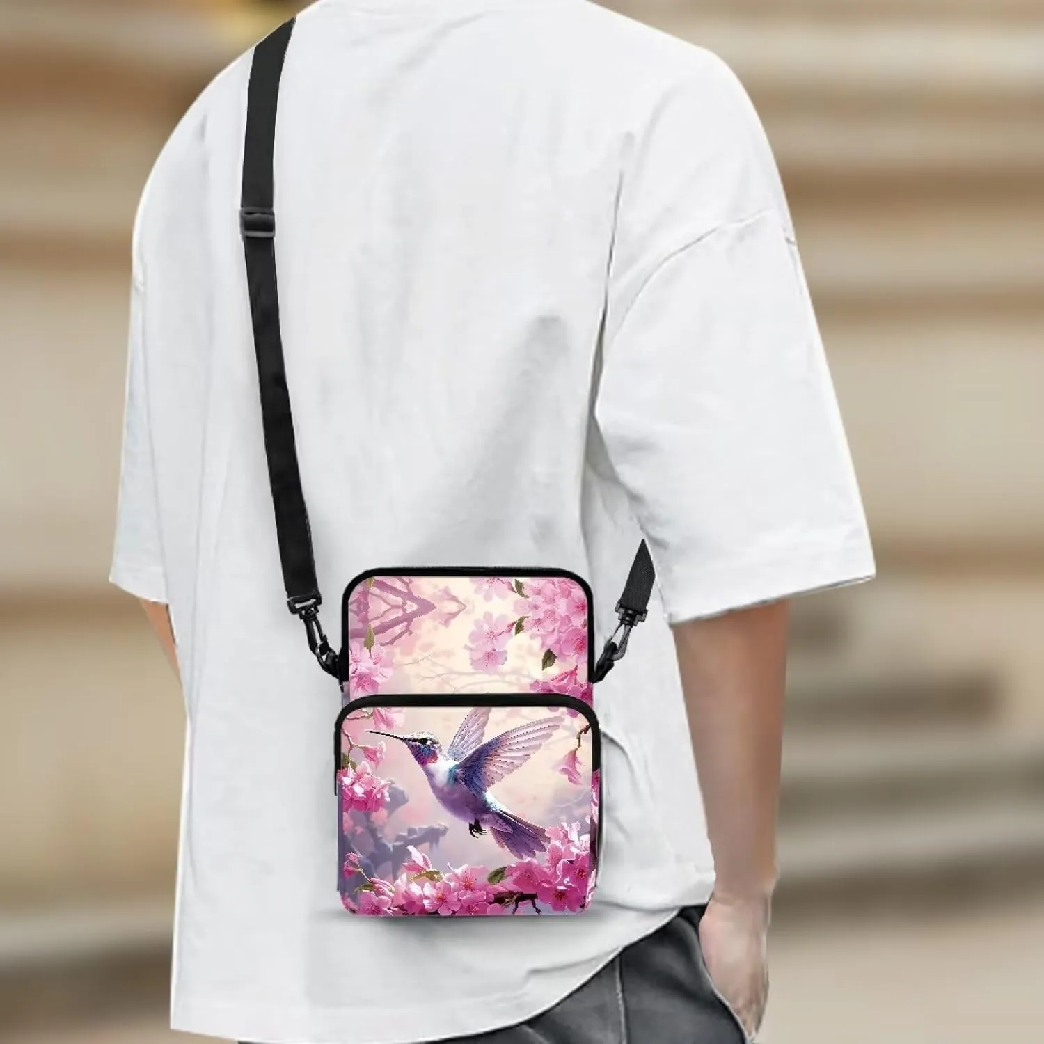 Crossbody Phone Bag Shoulder Arm Bag Cell Phone Purse Key Holder Credit Card Organiser Wallet