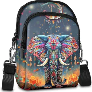 Crossbody Purse for Women Lightweight Small Crossbody Bag Waterproof Phone Wallet with Card Slots Adjustable Strap