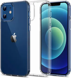 Crystal Clear Compatible with iPhone 12 Case, [Military Grade Protection] Protective Shockproof Case Replacement for iPhone 12 Pro 5G (6.1'') 2020 Hard PC Back Case