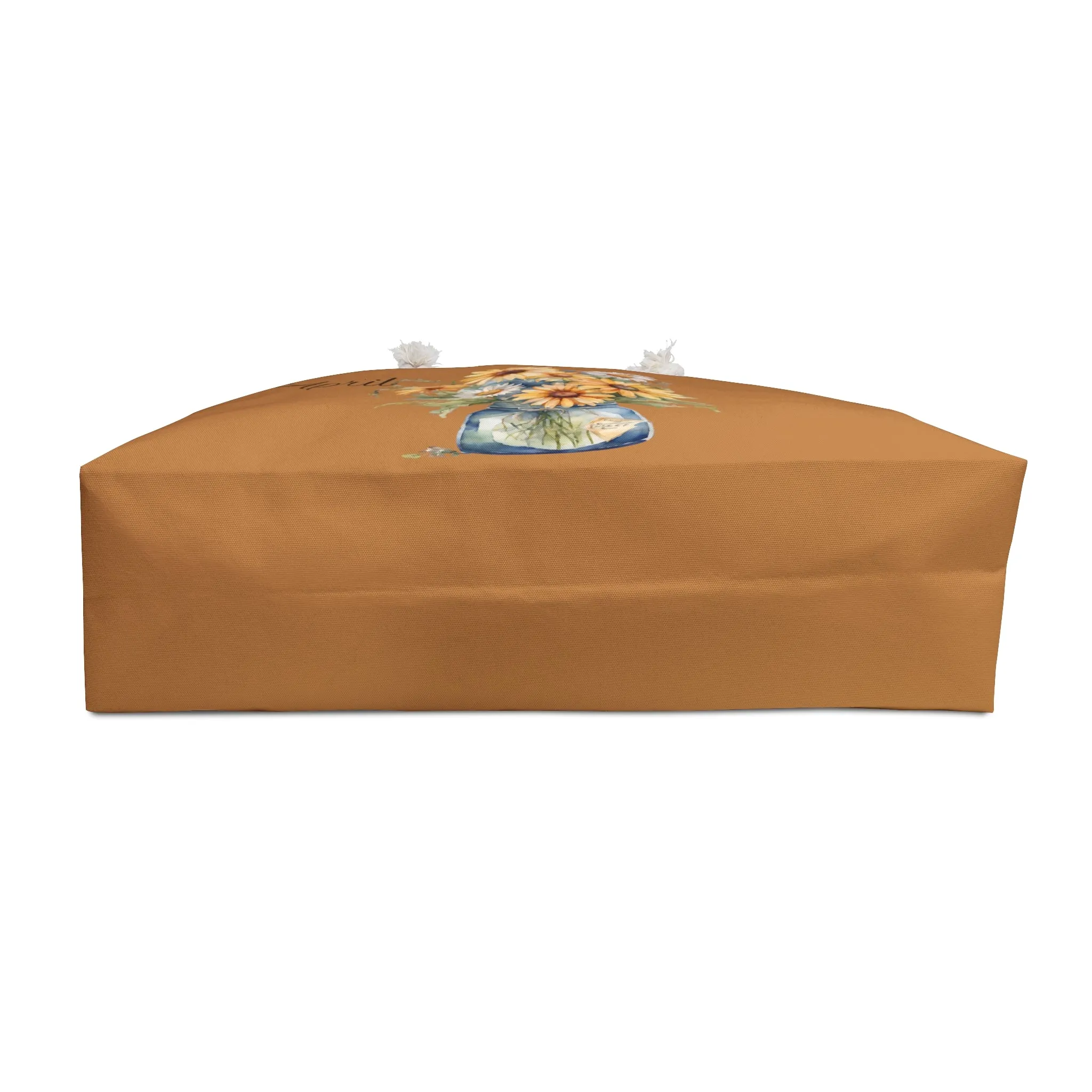 Daisey Boho Weekender Bag, April Birth Flower, Daisey Flower