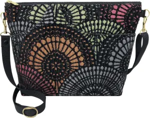 Danny K. Women's Tapestry Bag Shoulder Handbag, Large Zipper Purse Handmade in the USA