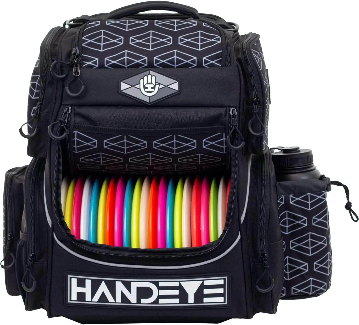 D·D DYNAMIC DISCS Handeye Supply Company Mission Rig Disc Golf Bag | 20  Disc Capacity | 5 Storage Pockets | Unique Colors | Frisbee Disc Golf Backpack Bag