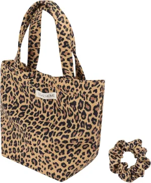 DGAZ Women Clutch Top Handle Bag Wristlet Small Tote Purse Paired with the same patterned Scrunchies for Women