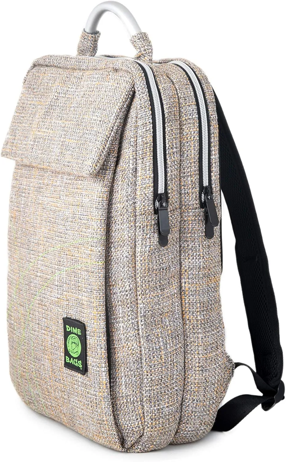 DIME BAGS Slab Bag Hemp Backpack with Padded Laptop Compartment and