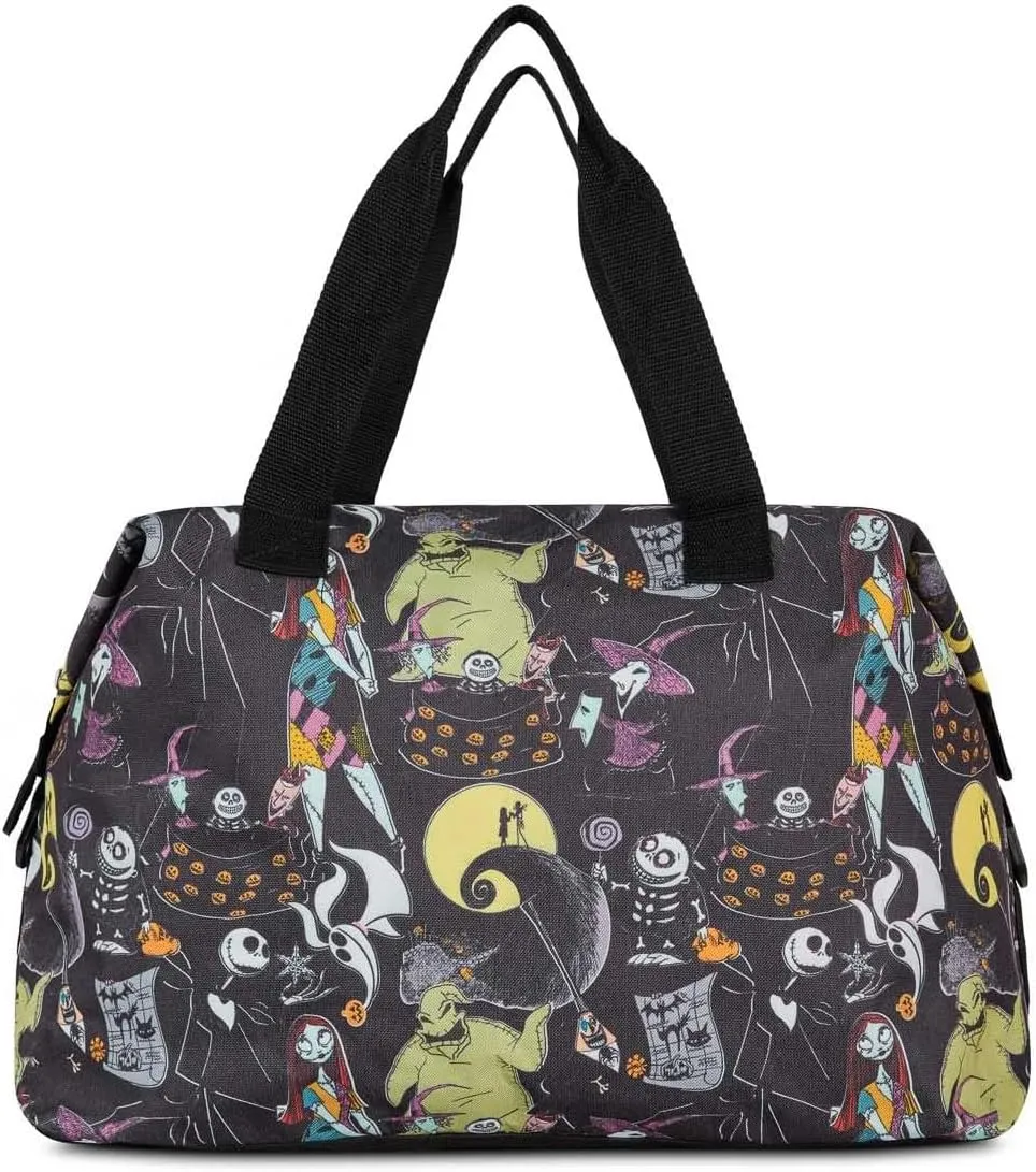 Disney Tote Duffel Bag Mickey Mouse Friends All Over Print Weekender Travel