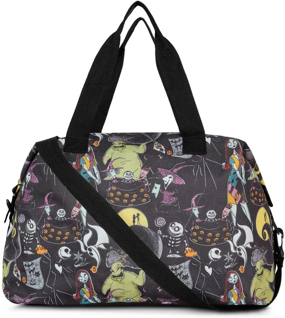 Disney Tote Duffel Bag Mickey Mouse Friends All Over Print Weekender Travel