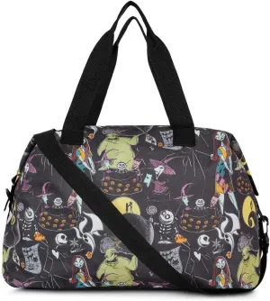 Disney Tote Duffel Bag Mickey Mouse Friends All Over Print Weekender Travel