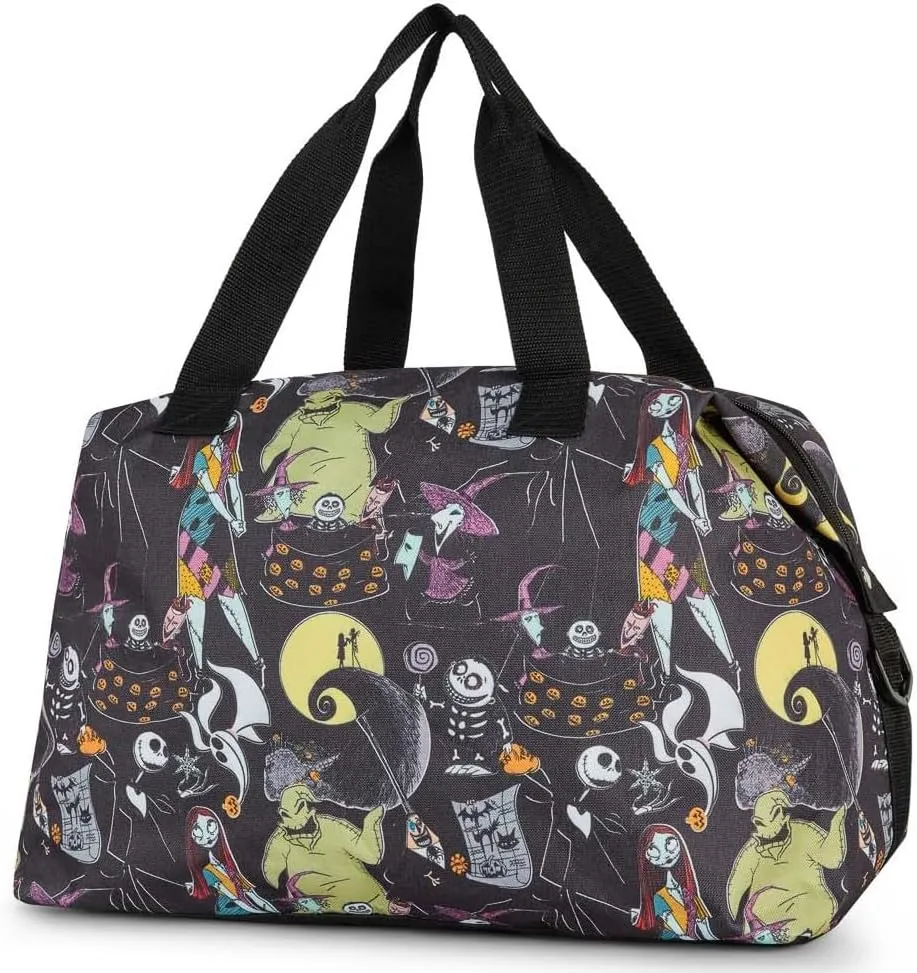 Disney Tote Duffel Bag Mickey Mouse Friends All Over Print Weekender Travel