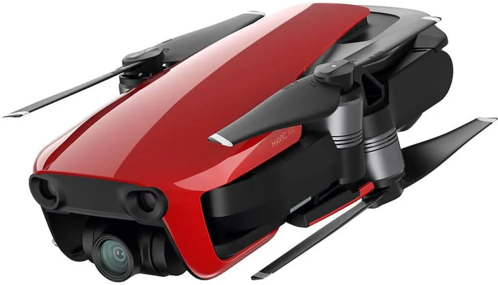 DJI Mavic Air, Fly More Combo, Flame Red
