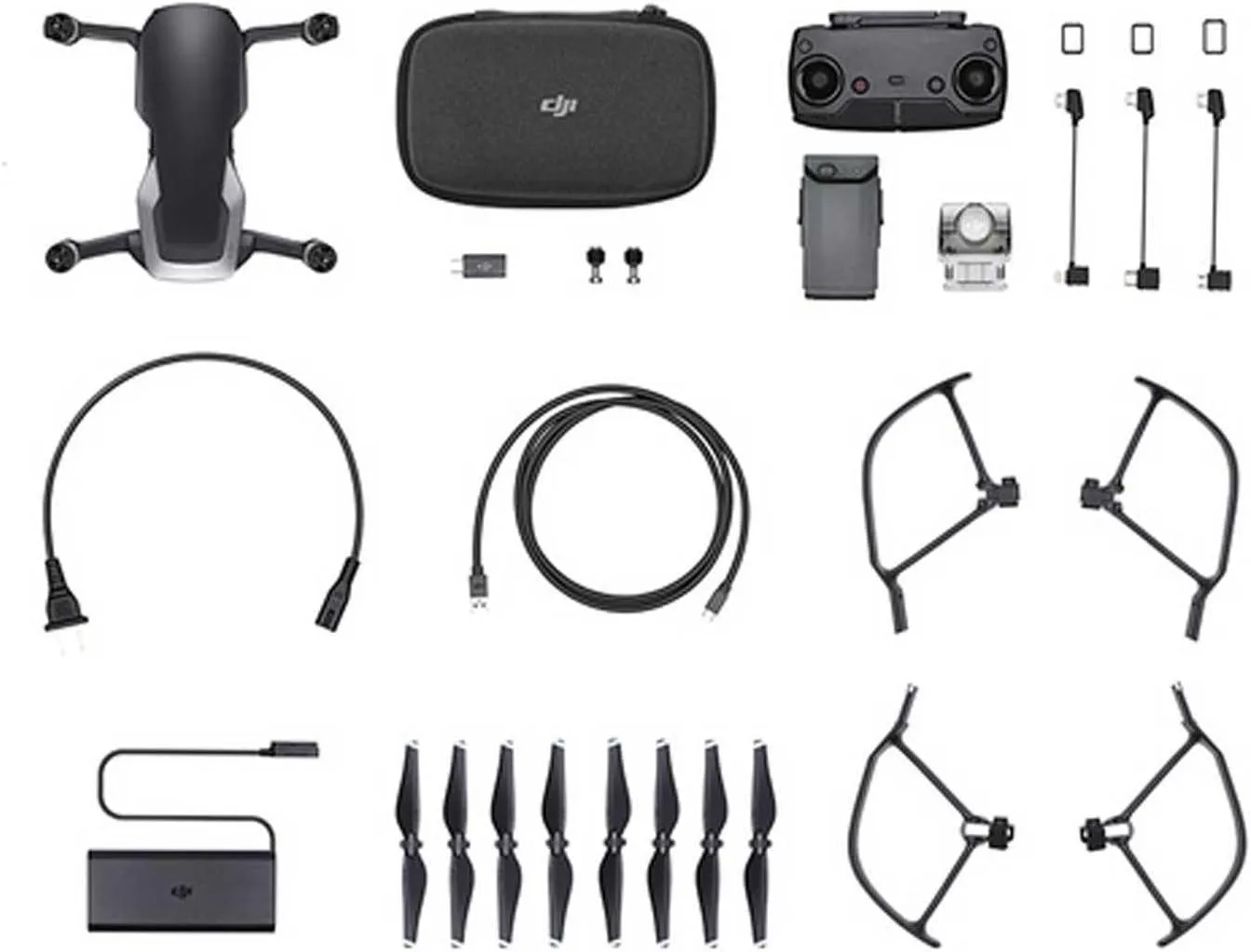 DJI Mavic Air Quadcopter with Remote Controller - Onyx Black