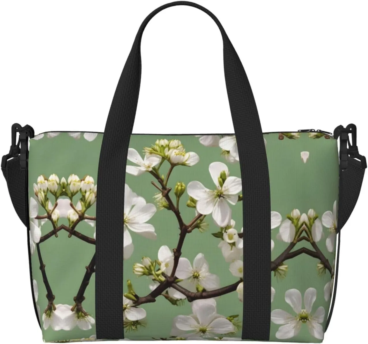 Dogwood Blossoms Versatile Personal Item Travel Bags for Women - Spacious Duffel Bags for Traveling, Gym Bags for Men