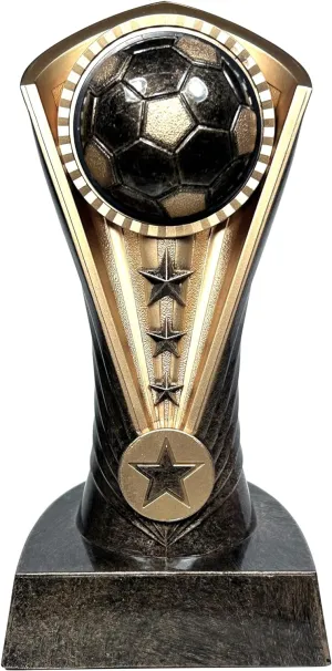 Express Medals 1 to 12 Packs of 6.5 Inch Tall Cobra Soccer Trophies with 3 Inch Wide Base
