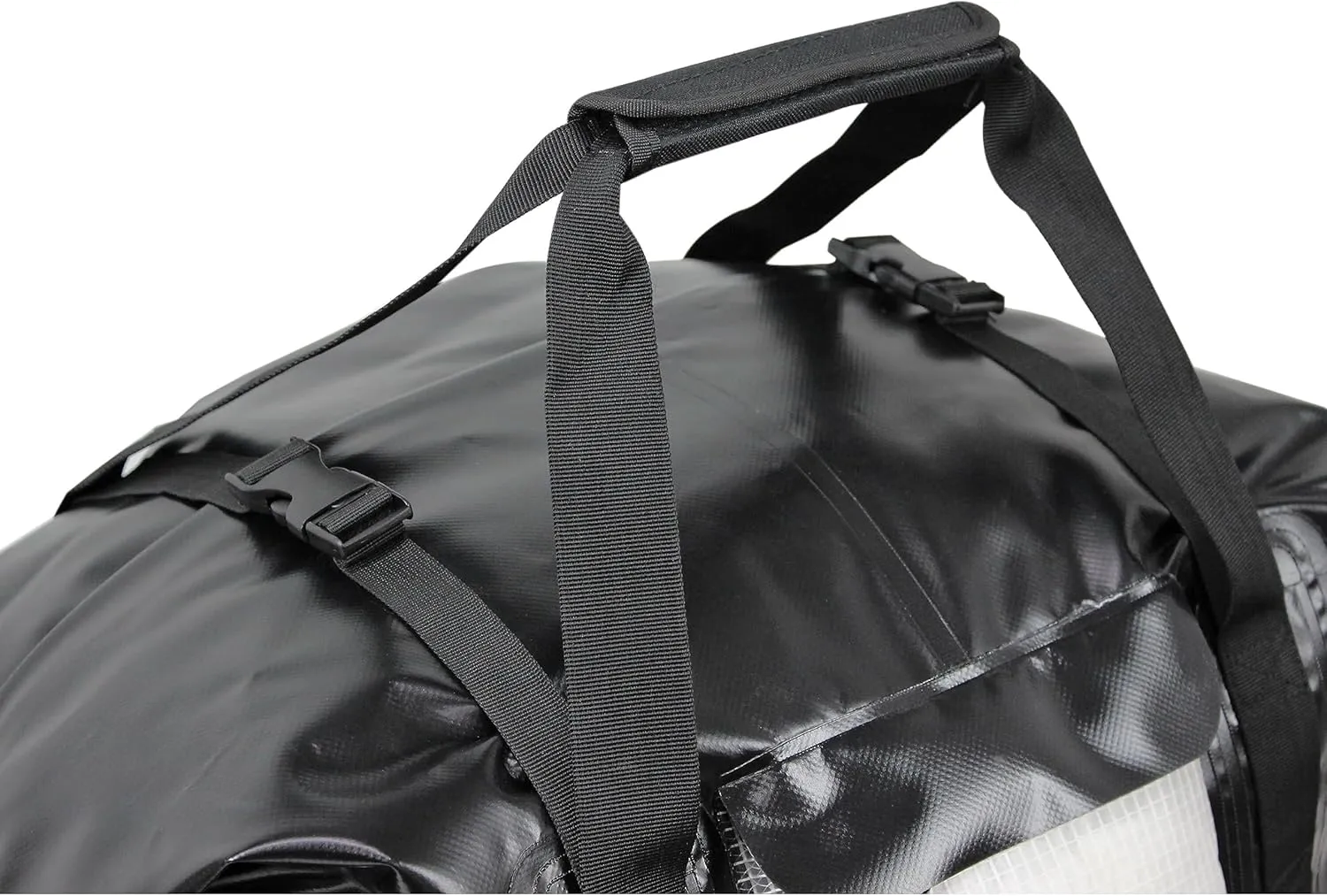Extreme Max 3006.7336 Dry Tech Roll-Top Duffel Bag - 70 Liter, Black