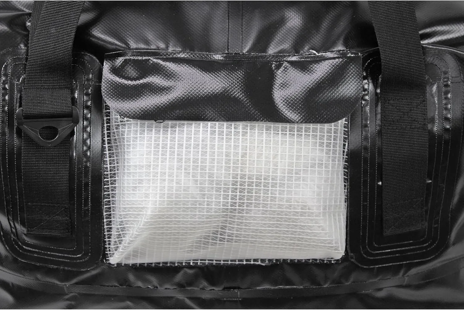 Extreme Max 3006.7336 Dry Tech Roll-Top Duffel Bag - 70 Liter, Black
