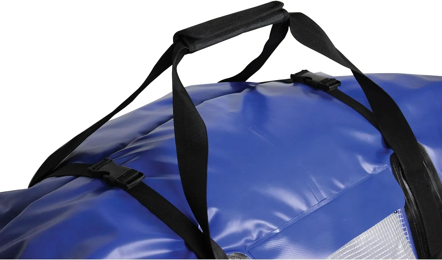 Extreme Max 3006.7345 Dry Tech Roll-Top Duffel Bag - 110 Liter, Blue