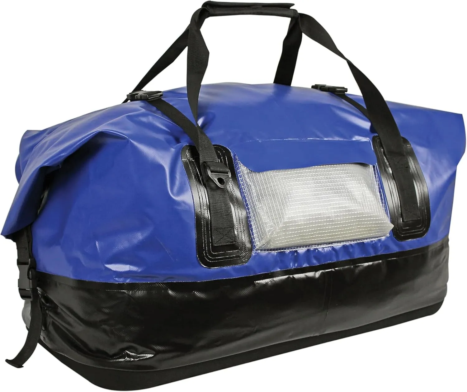 Extreme Max 3006.7345 Dry Tech Roll-Top Duffel Bag - 110 Liter, Blue