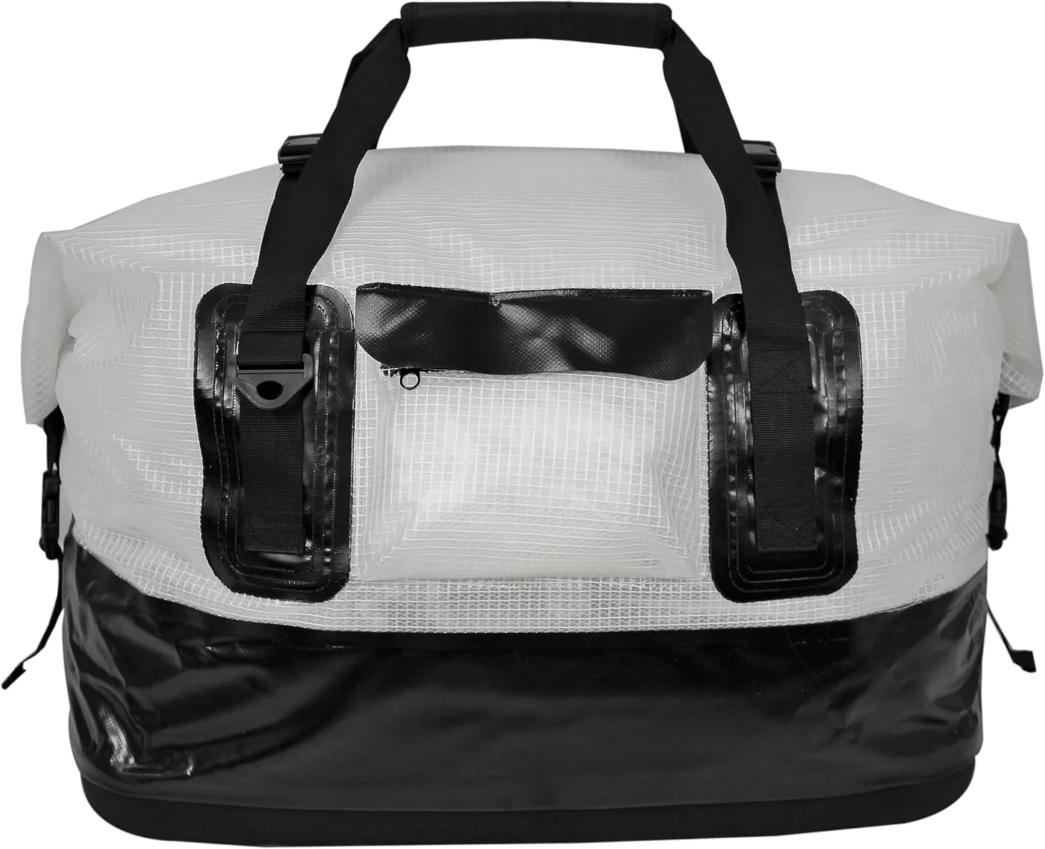 Extreme Max 3006.7348 Dry Tech Roll-Top Duffel Bag - 70 Liter, Clear