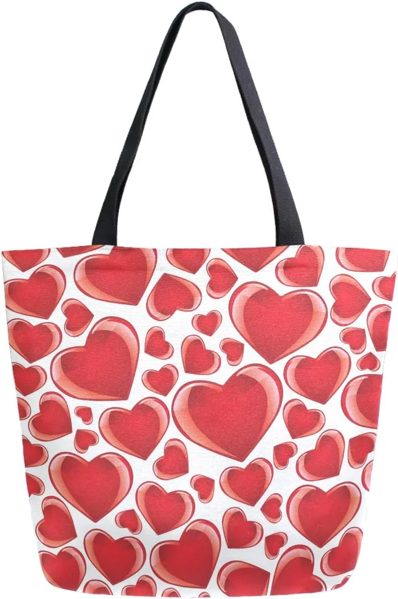 Fashion Beautiful Printed Pattern Extra Large Shoulder Tote Bag for Beach Travel Weekender Gym Grocery Shopping