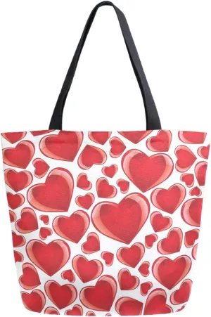 Fashion Beautiful Printed Pattern Extra Large Shoulder Tote Bag for Beach Travel Weekender Gym Grocery Shopping