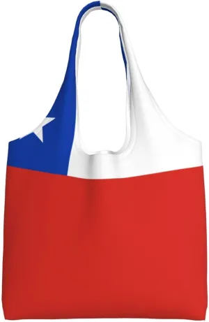 Flag of Chile Shoulder bag - convenient to carry, suitable for shopping, work and study