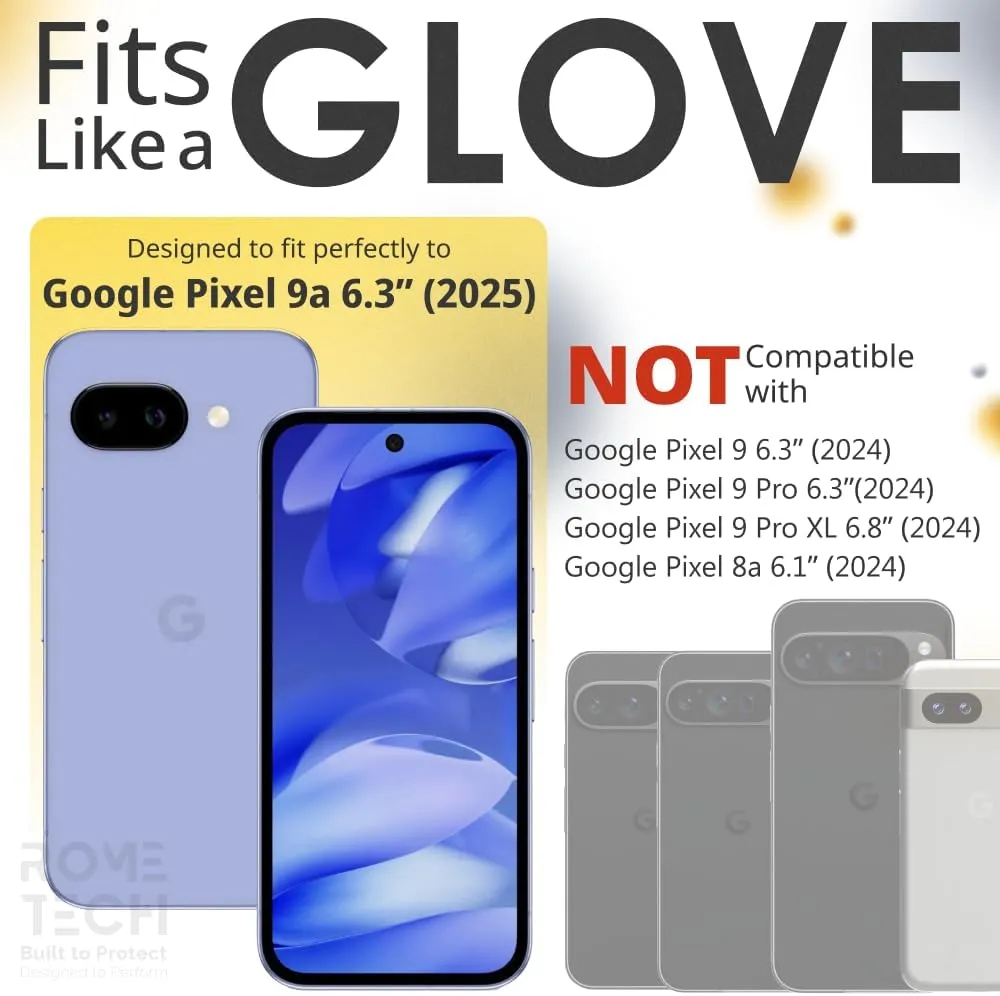 for Google Pixel 9a Case with Belt Clip Holster & Kickstand, Screenless Protective Dual-Layer Shockproof Phone Case for Google Pixel 9a - Army Green&Black