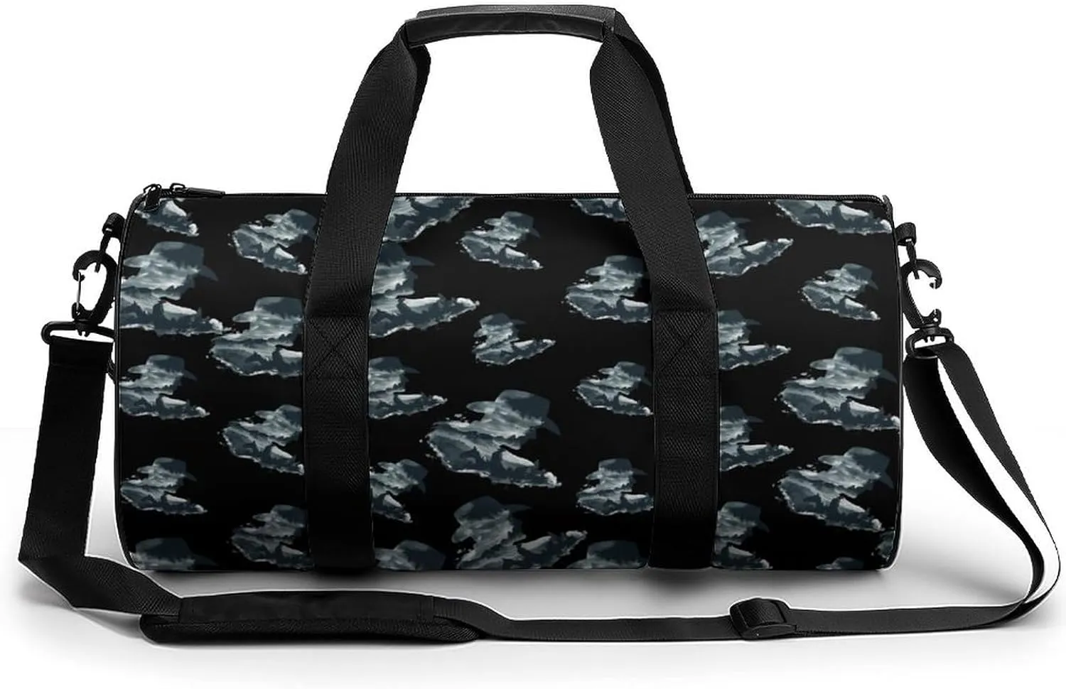 Forests Horse Mountain Travel Duffel Bag Gym Bags Sports Tote Shoulder Weekender Handbag for Men Women