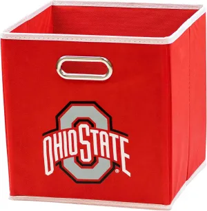 Franklin Sports NCAA College Team Fabric Storage Cubes Made to Fit Storage Bin Organizers